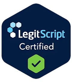 LegitScript certified